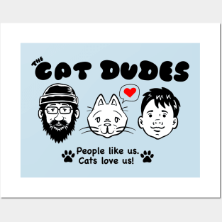 Cat Dudes Posters and Art